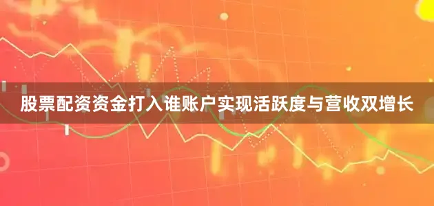 股票配资资金打入谁账户实现活跃度与营收双增长