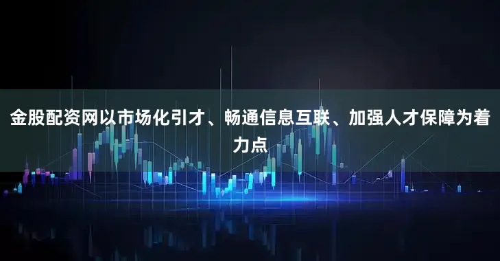 金股配资网以市场化引才、畅通信息互联、加强人才保障为着力点