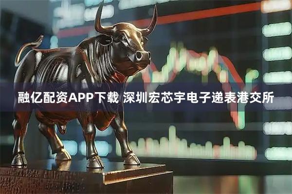 融亿配资APP下载 深圳宏芯宇电子递表港交所